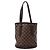 Louis Vuitton Malle Damier Ebene Shoulder Bag in Brown N42240 Rosso