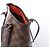Louis Vuitton Malle Damier Ebene Shoulder Bag in Brown N42240 Rosso - vista 12