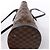 Louis Vuitton Malle Damier Ebene Shoulder Bag in Brown N42240 Rosso - vista 7