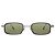 Autre Marque Gafas de sol Capote AC222 en Green x Silver Verde