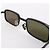 Autre Marque Gafas de sol Capote AC222 en Green x Silver Verde - vista 7