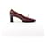 Hermès Escarpins HERMES Kelly en cuir marron, taille 38 EU  - vue 3