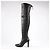 Stuart Weitzman Vidaland 100mm Over-the-knee Boots in Schwarz, Größe 39.5 EU Beige - Ansicht 3