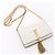 Autre Marque Borsa a tracolla Saint Laurent Paris Kate Small Tassel in glitter argento Nero - vista 11