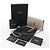 Autre Marque Borsa a tracolla Saint Laurent Paris Kate Small Tassel in glitter argento Nero - vista 14