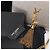 Autre Marque Borsa a tracolla Saint Laurent Paris Kate Small Tassel in glitter argento Nero - vista 15