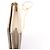 Autre Marque Borsa a tracolla Saint Laurent Paris Kate Small Tassel in glitter argento Nero - vista 8