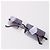 Gafas de sol Chrome Hearts HELLZ BELLZ chapadas en oro en Gray Metálico - vista 3