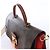 Louis Vuitton Vaugirard PM Monogram in Brown x Red M44548 Rosso - vista 3