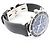 Zénith Zenith Chronometro TIPO CP-2 03.2240.4069 SS x Leather AT Watch with Black Dial Navy blue - view 6