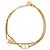 Bracciale con ciondoli placcati oro Christian Dior D'oro