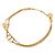Bracciale con ciondoli placcati oro Christian Dior D'oro - vista 2