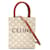 Céline Borsa Celine Triomphe Vertical Cabas Mini Marrone Bianco
