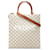 Céline Borsa Celine Triomphe Vertical Cabas Medium Marrone Crudo  - vista 1