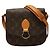 Sac bandoulière Louis Vuitton Monogram Saint Cloud MM Marron