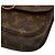 Sac bandoulière Louis Vuitton Monogram Saint Cloud MM Marron - vue 4