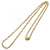 Collana lunga Chanel Coco Mark placcata oro D'oro - vista 2