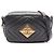 Borsa a tracolla Chanel Coco Mark Diamond Stitch Nero