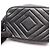 Borsa a tracolla Chanel Coco Mark Diamond Stitch Nero - vista 7