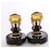 Orecchini a clip Chanel Coco Mark Icon Nero D'oro - vista 6