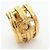 Timeless Orecchini a clip Chanel Coco Mark placcati in oro D'oro - vista 5