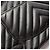Borsa a tracolla Chanel Chevron V-Stitch Double Flap Nero - vista 10