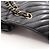 Borsa a tracolla Chanel Chevron V-Stitch Double Flap Nero - vista 8