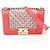 Borsa a tracolla Chanel Boy Small Rosa Bianco Multicolore