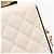 Borsa a spalla da sera Chanel Matelassé Mini Minaudière Bianco - vista 7