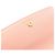 Borsa a tracolla Chanel Matelassé Logo in pelle d'agnello rosa - vista 10