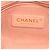 Borsa a tracolla Chanel Matelassé Logo in pelle d'agnello rosa - vista 4