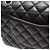 Timeless Borsa a tracolla Chanel Matelassé Double Flap Nero - vista 16