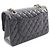 Timeless Borsa a tracolla Chanel Matelassé Double Flap Nero - vista 2