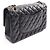 Timeless Borsa a tracolla Chanel Matelassé Double Flap Nero - vista 2