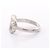 Anello con logo Dior CD Christian Dior Argento - vista 2