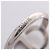 Anello con logo Dior CD Christian Dior Argento - vista 4