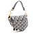 Mini borsa Saddle in jacquard Oblique Christian Dior Beige Blu navy - vista 2