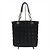 Borsa Tote Christian Dior Cannage Charm Nero - vista 2