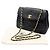 Borsa a tracolla con catena Chanel Matelassé Nero - vista 13