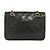 Borsa a tracolla Chanel Matelassé con patta completa e catena Nero - vista 2