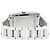 Bulgari Orologio automatico da uomo Bvlgari Rettangolo RT45S - vista 5