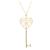 Tiffany & Co Collana Tiffany Enchanted Heart Key D'oro