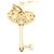 Tiffany & Co Collana Tiffany Enchanted Heart Key D'oro - vista 4