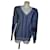 Etro gestreifter Pullover Blau Grau Lila  - Ansicht 1
