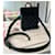 borsa a mano Louis Vuitton Monogram Eclipse Keepall XS Nero  - vista 3