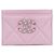 Chanel 19 Line Pink Lamb Leather Card Case
