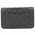 Portafoglio con catena Chanel Timeless Classic Line AP0250 Nero Bordò - vista 2