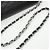 Portafoglio con catena Chanel Timeless Classic Line AP0250 Nero Bordò - vista 5