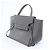 Céline Borsa a mano 2 vie Celine Belt Bag Mini in pelle Grigio - vista 2