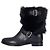 Prada Lederstiefel Schwarz - EU 39.5 gebraucht